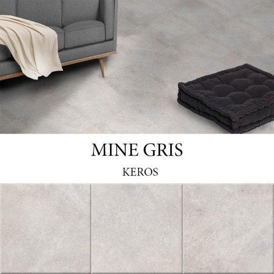 KEROS MINE GRIS 33x33